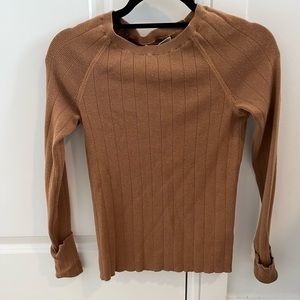 Treasure & Bond Brown Longsleeve